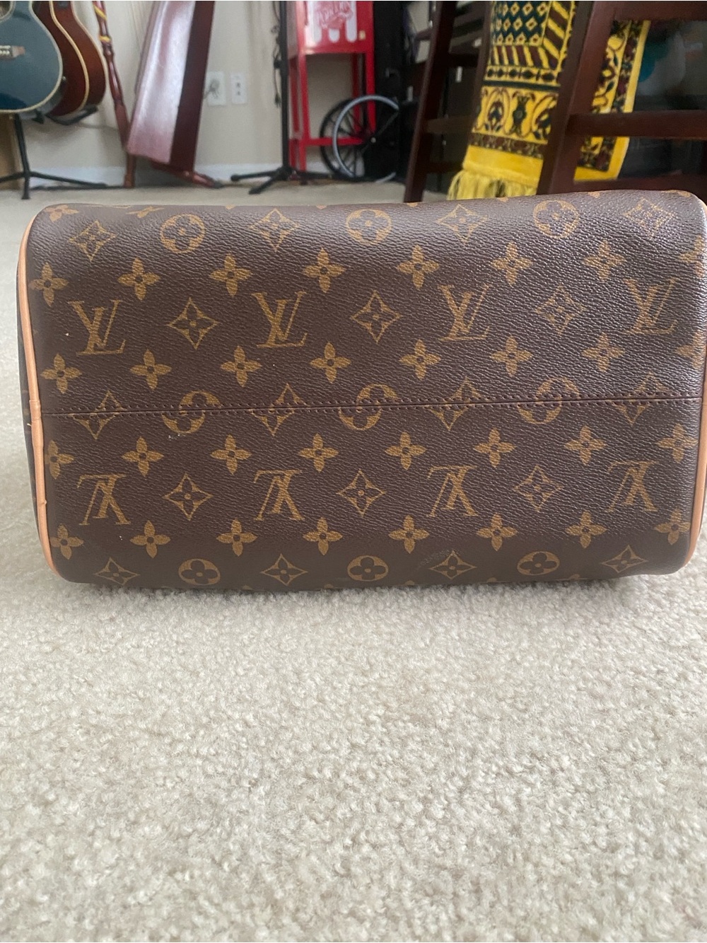 Unknown. Brown leather purse - Picture 11 of 15